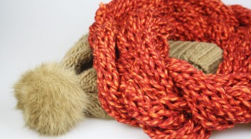 fingerstricken-schal