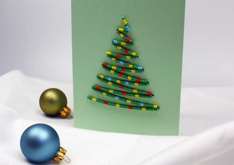 karte-mit-weihnachtsbaum-aus-perlen3