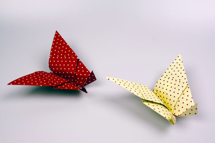 Origami Schmetterling