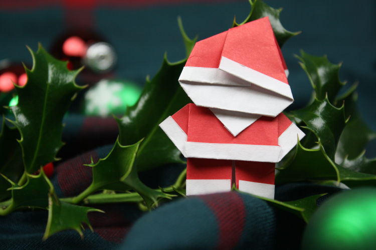 Origami Weihnachten