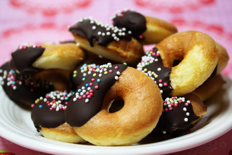 Rezept für Mini-Donuts mit Donutmaker