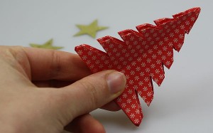 Tannenbaum aus Papier basteln